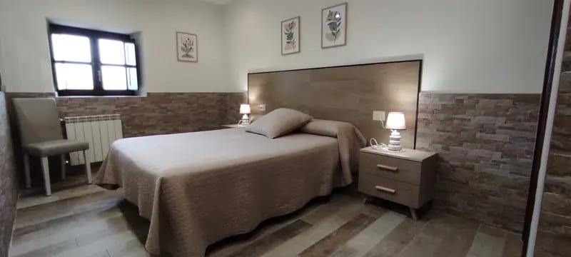 Habitación de la casa rural de A.Berri